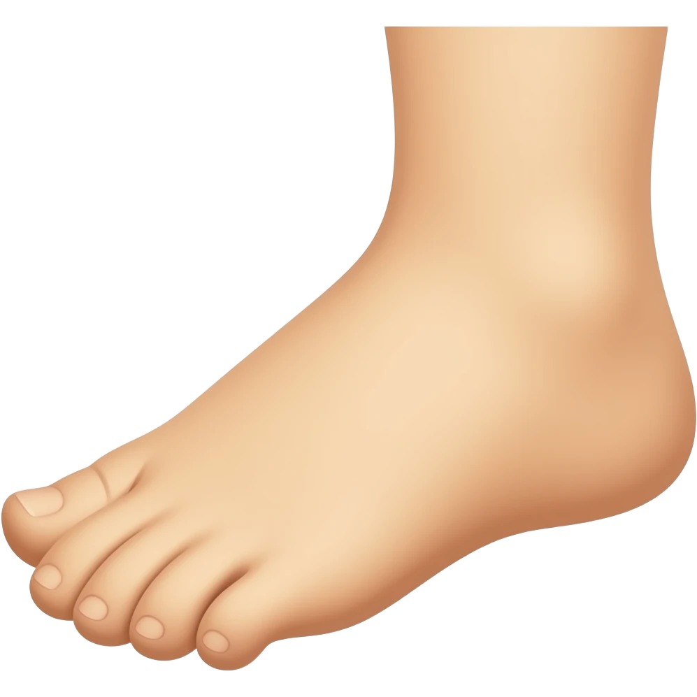 foot emoji