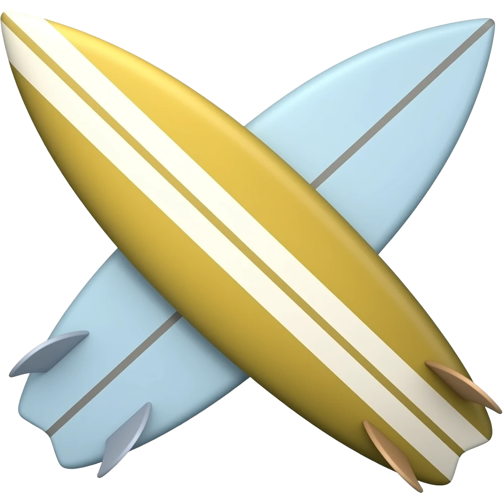 surfboard 3/4 emoji