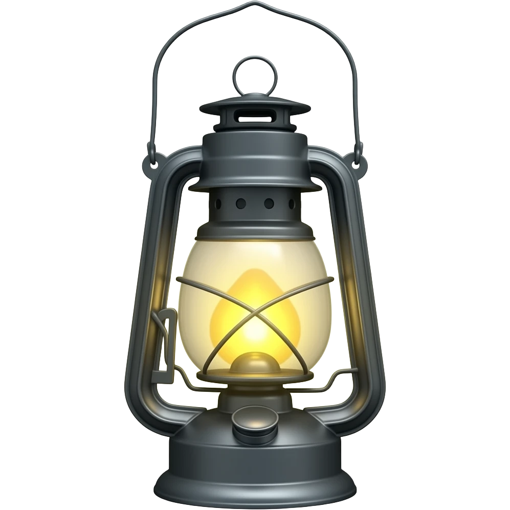electric lantern emoji