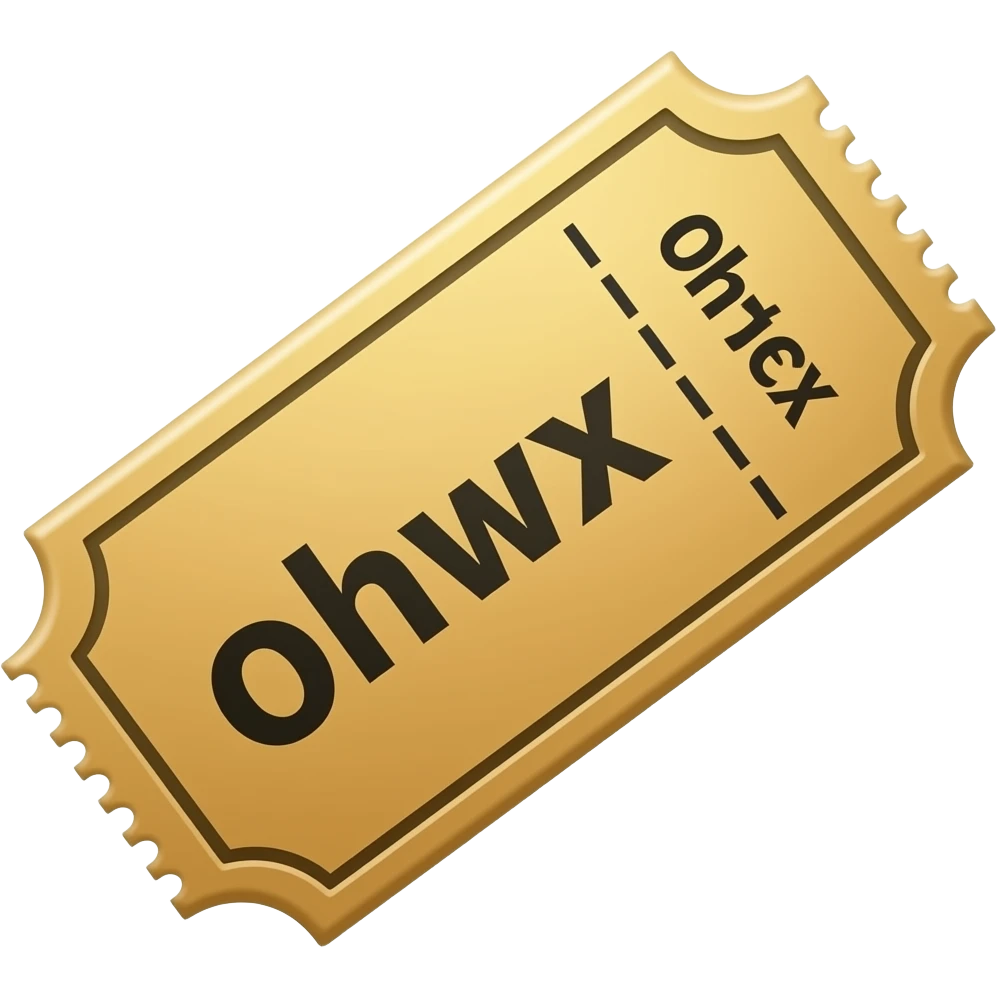 Ticket emoji