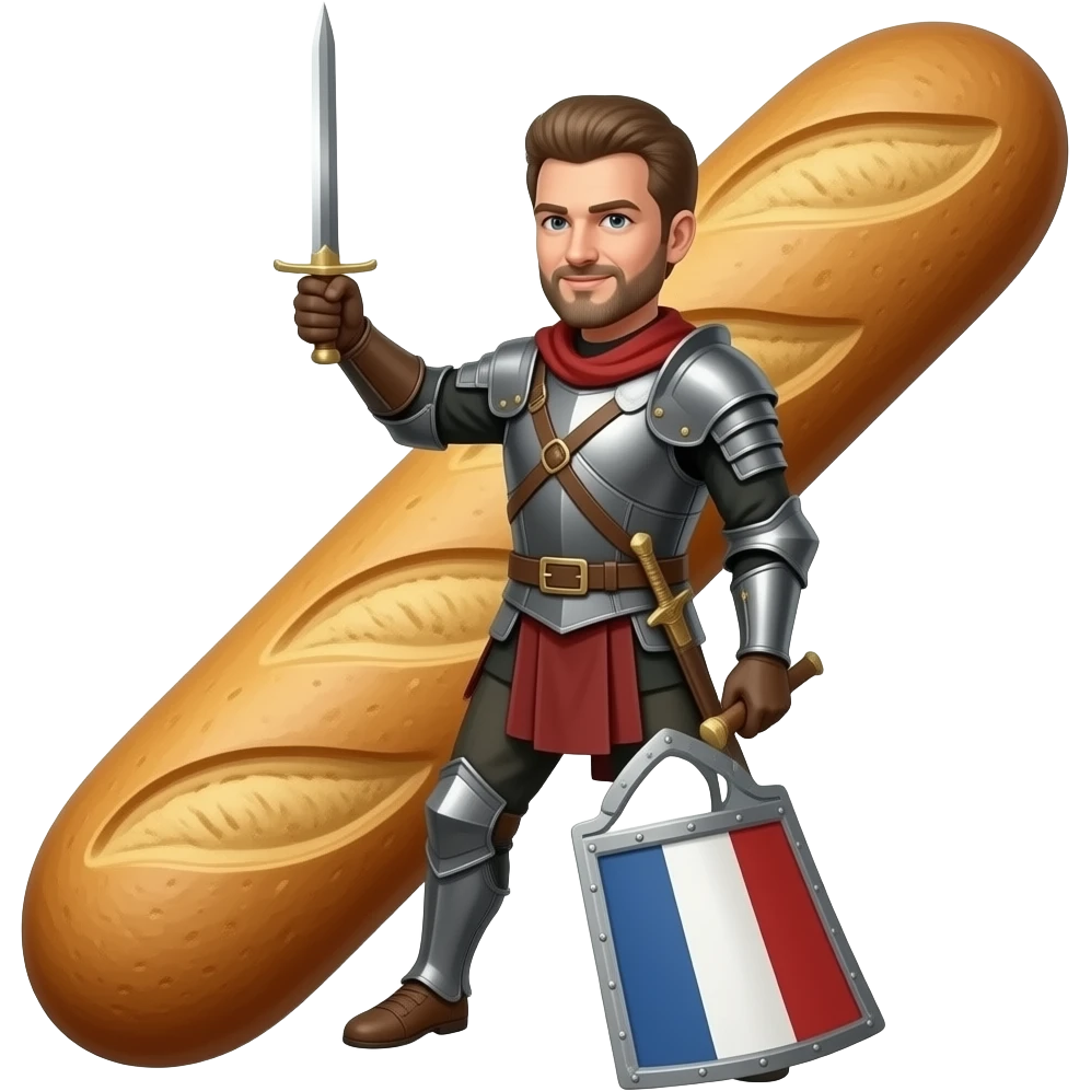 french bagguett warrior emoji