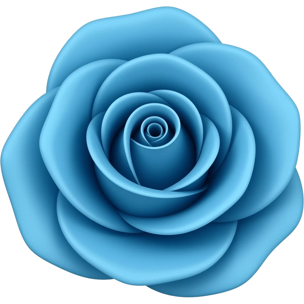rosa azul emoji