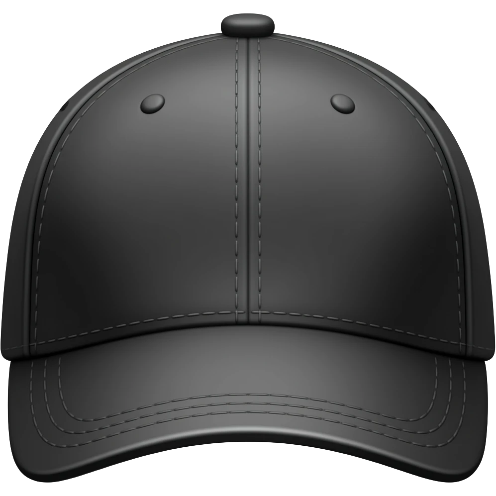 black flat  CAP emoji