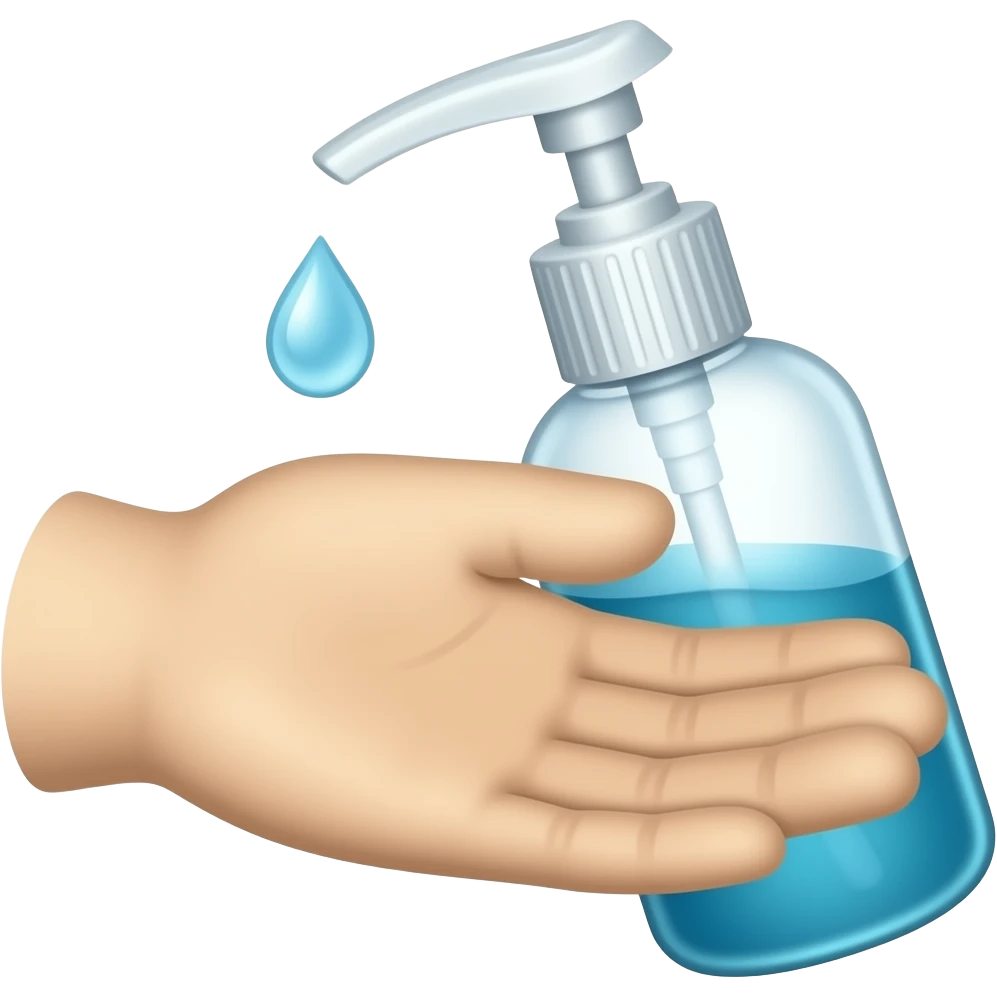 hand sanitiser emoji