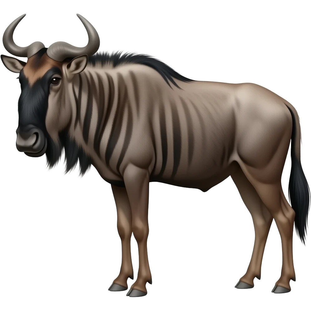 Wildebeest emoji