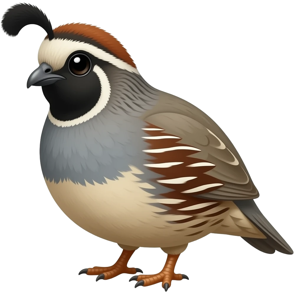 Baby california quail emoji