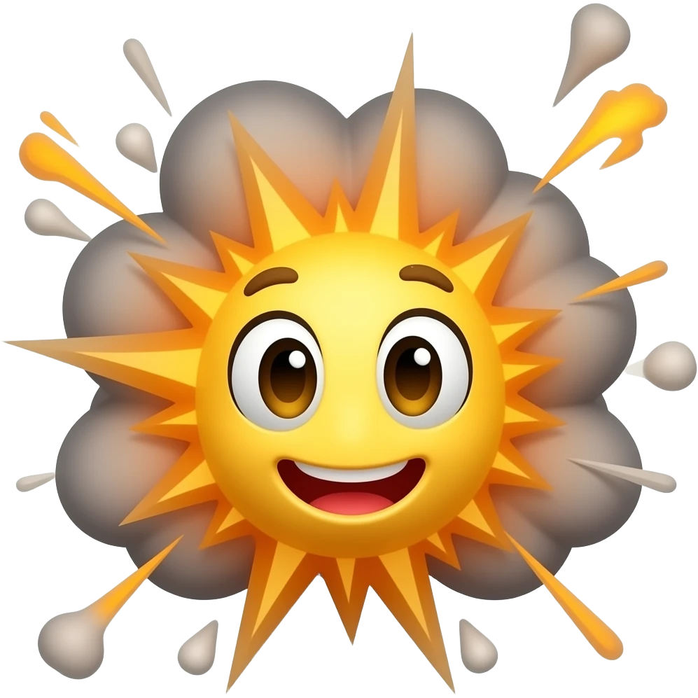 explosion emoji