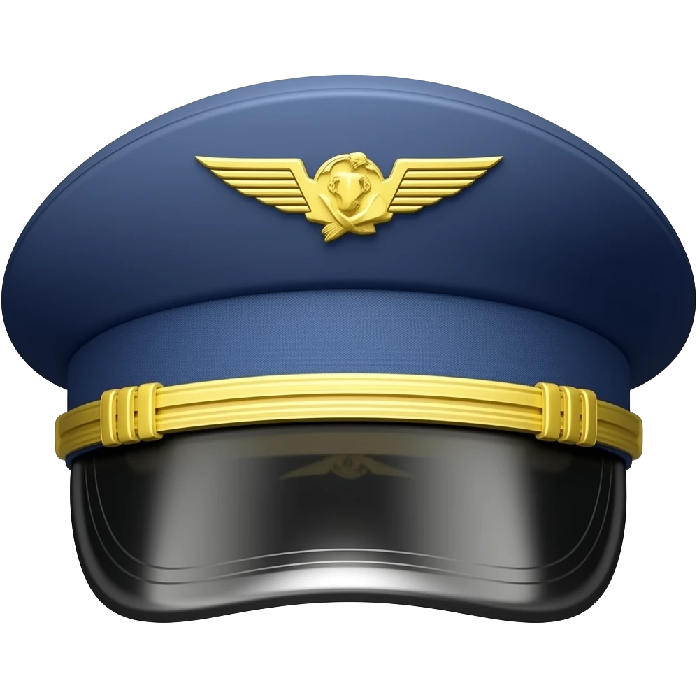 pilot cap emoji