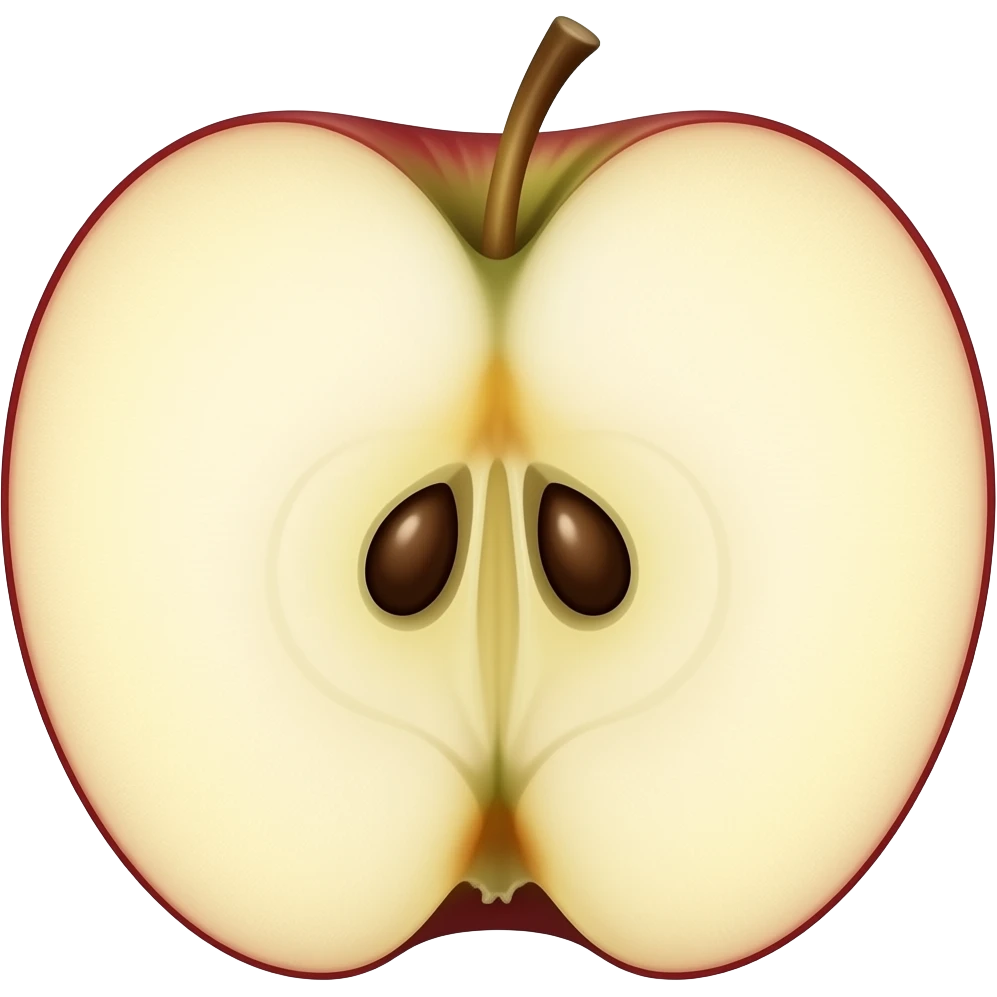 Apple core emoji