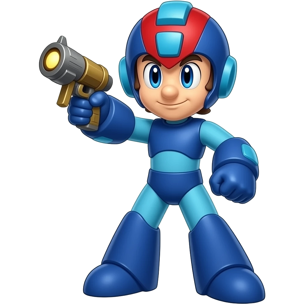 Mega man classic from Capcom emoji
