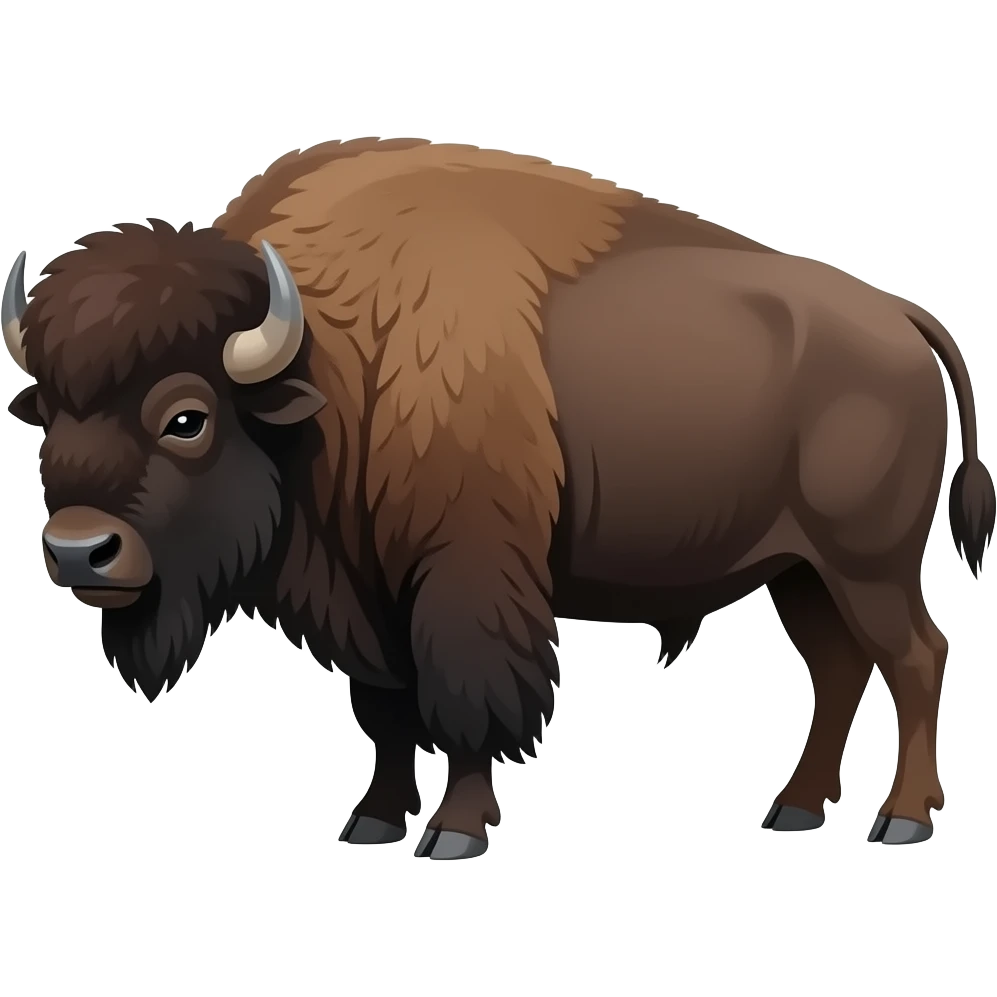 Bison emoji