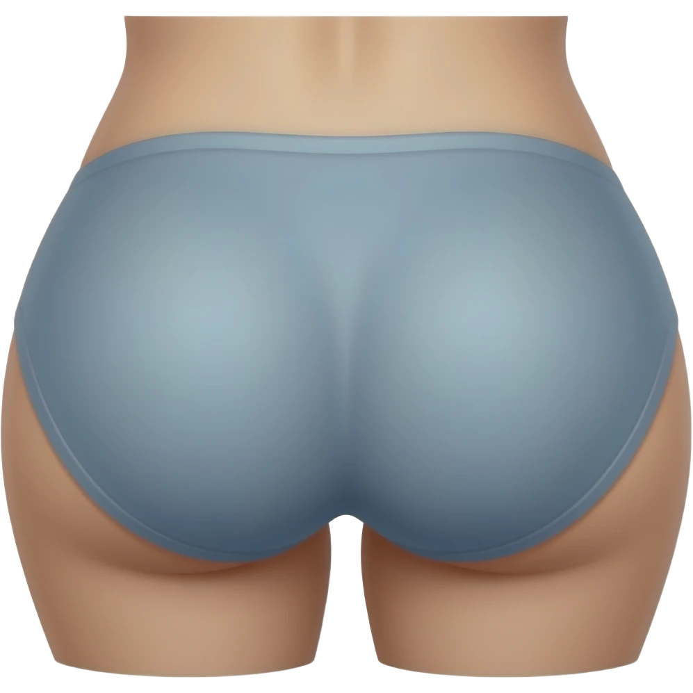 Fat butt emoji