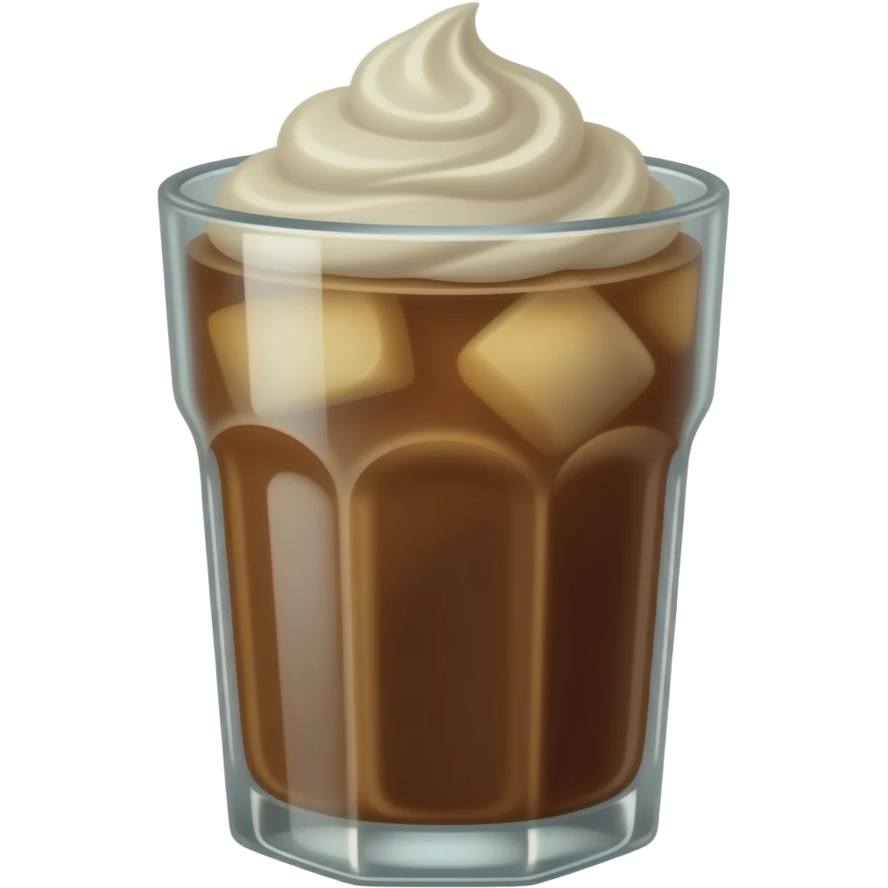 ice coffee emoji