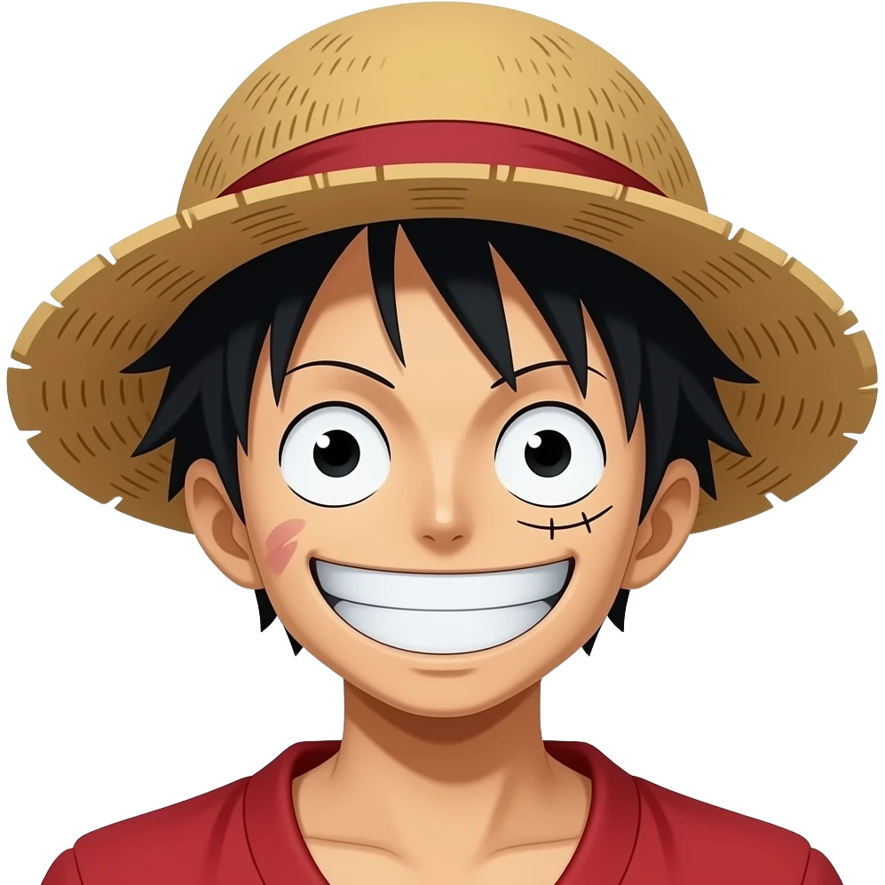 Luffy emoji