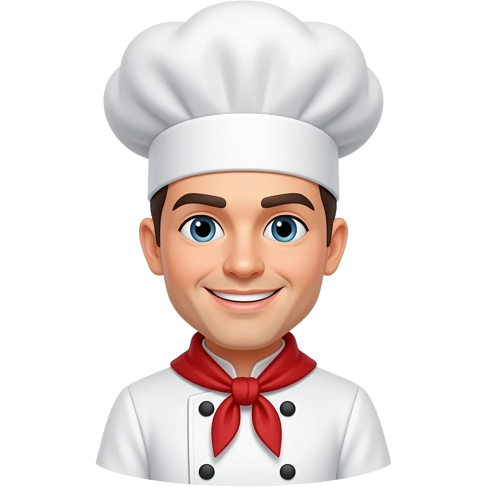 A chef emoji