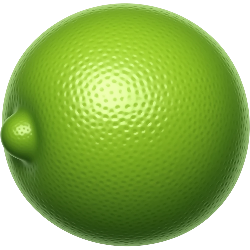 whole lime emoji