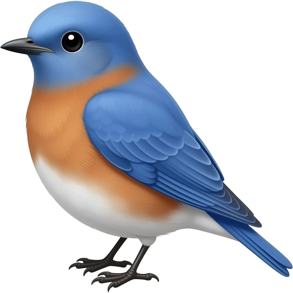 Bluebird emoji