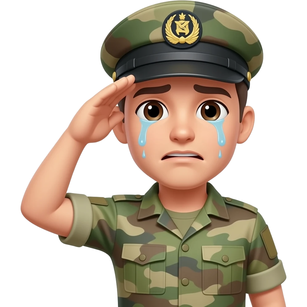 🫡😢 emoji