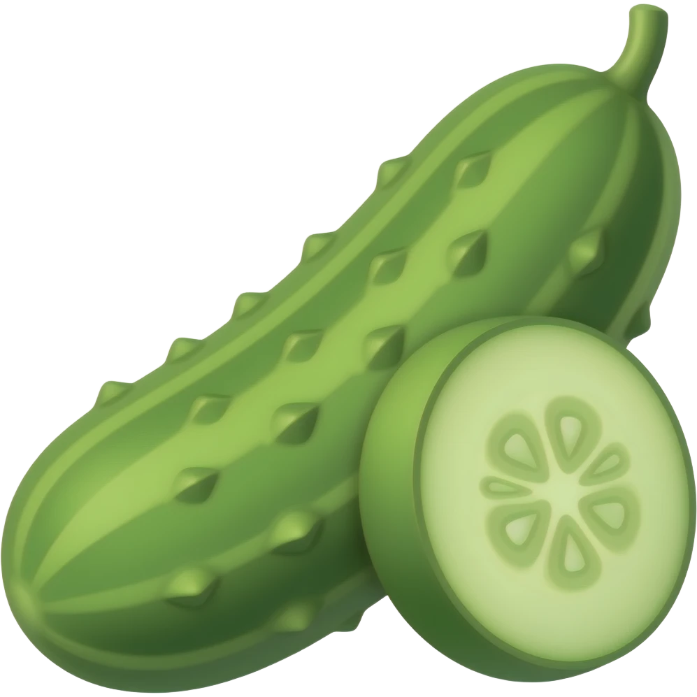Cucumber emoji