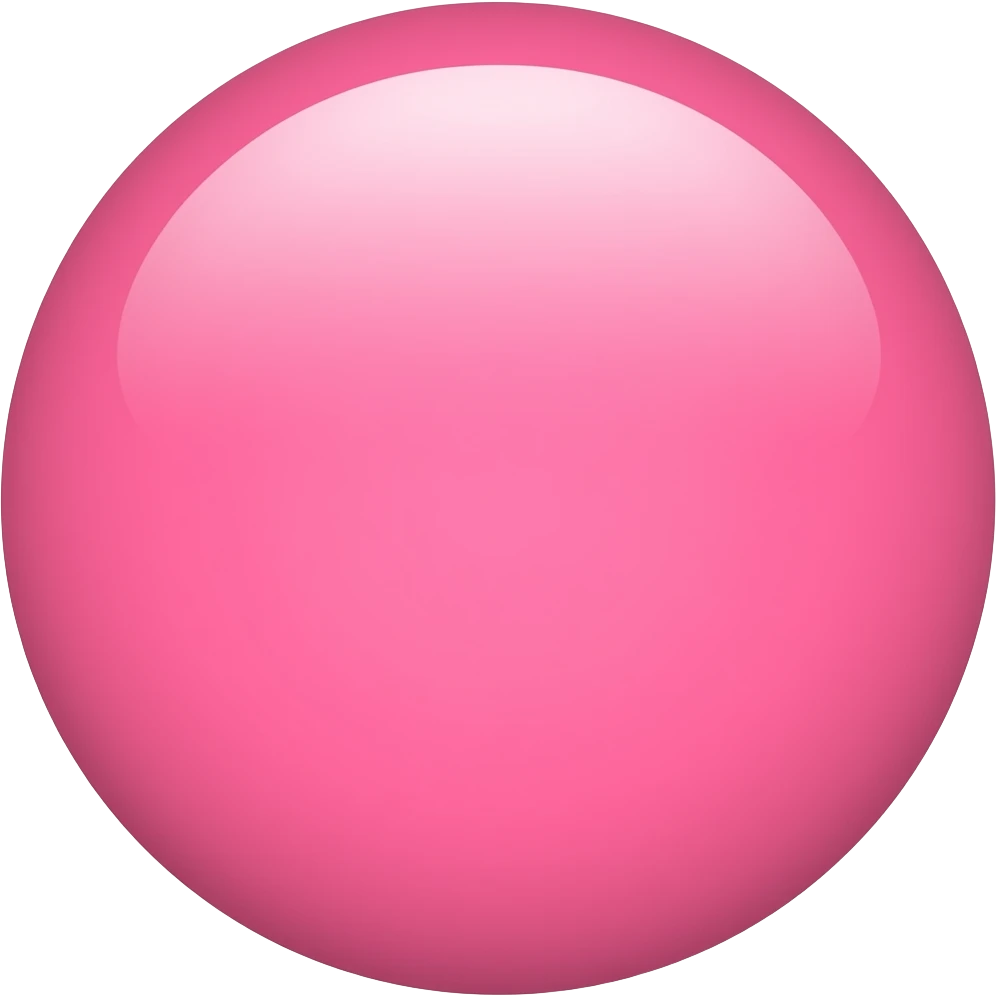 Pink circle emoji
