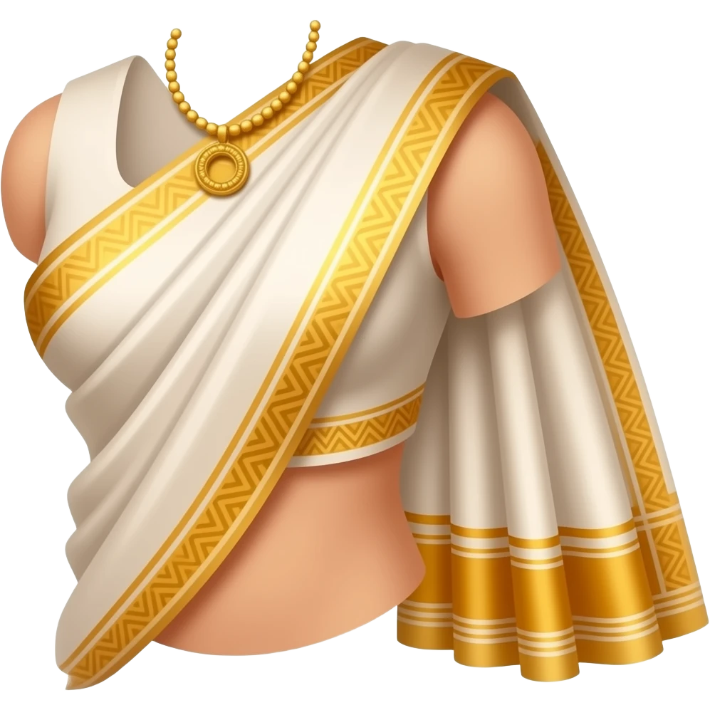 Saree emoji
