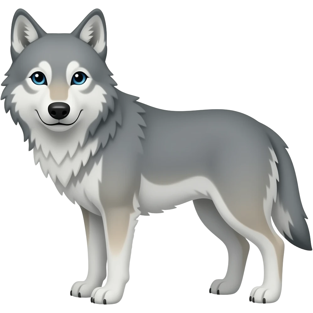 wolf emoji