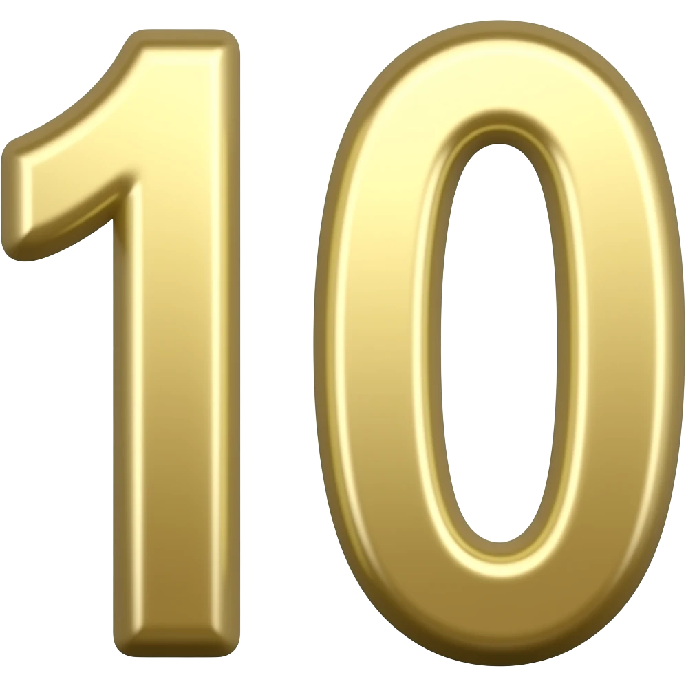 10 emoji