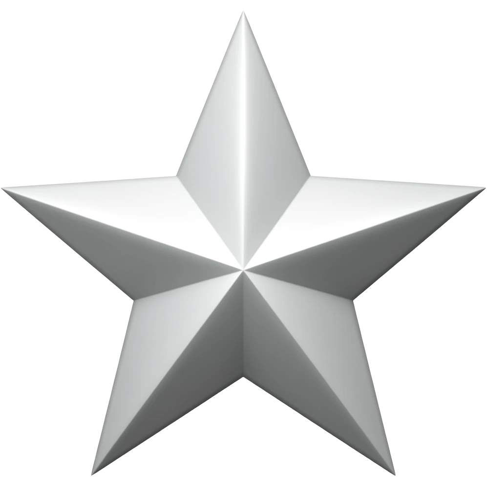 silver star emoji