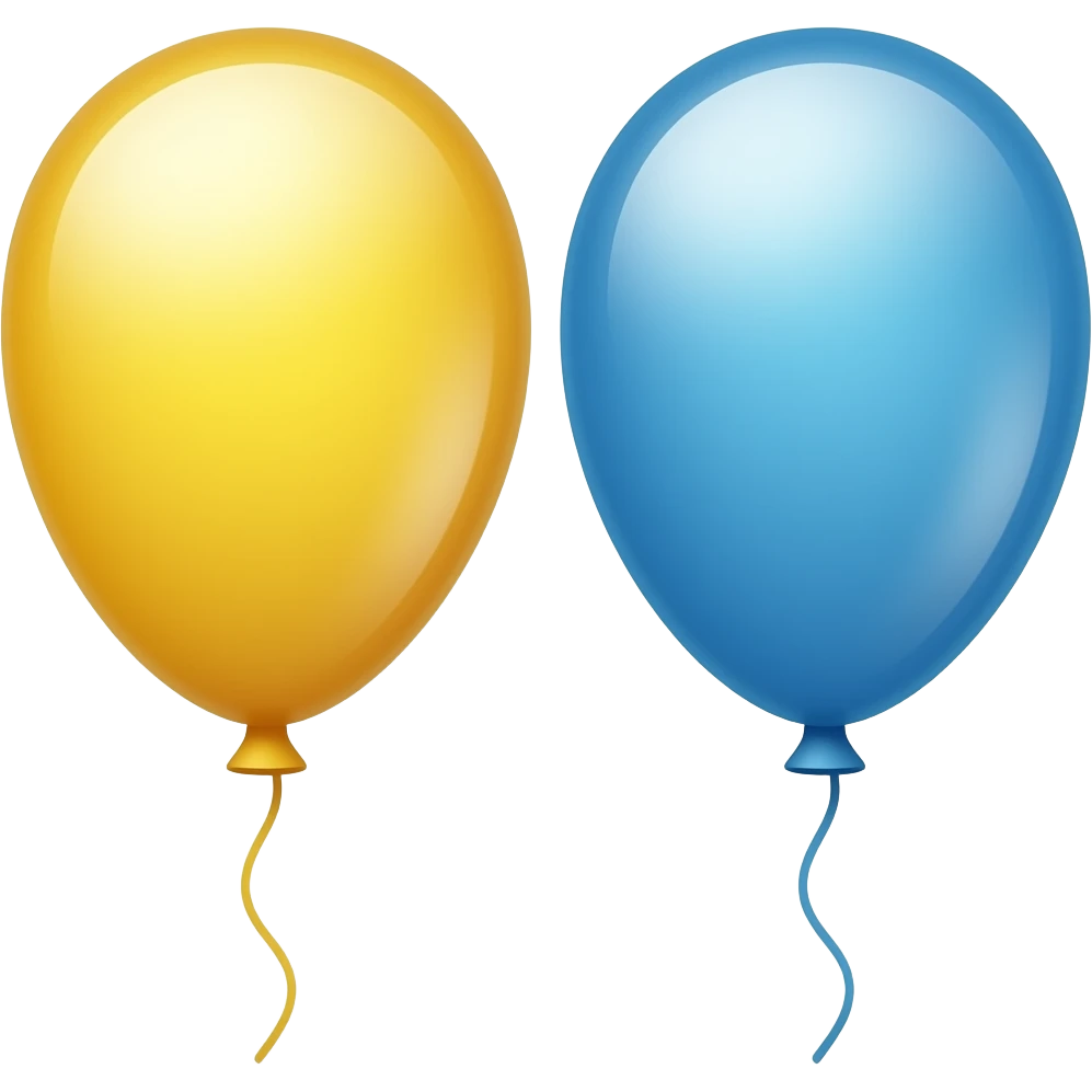 Yellow vs Blue emoji