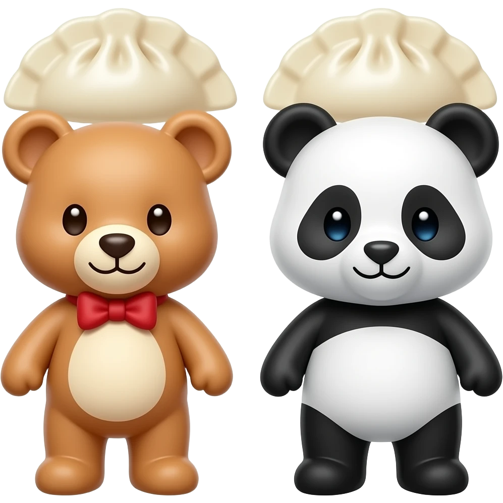 🧸🐼🥟 emoji