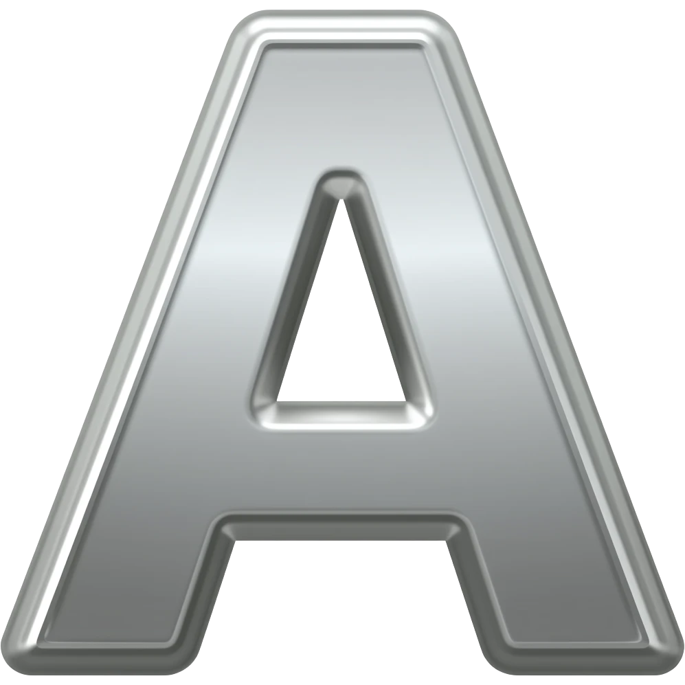 letter A emoji