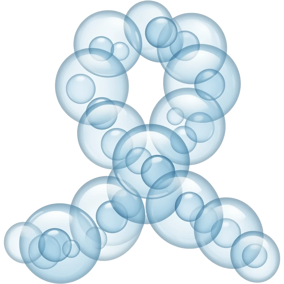 Bubble ribbon emoji