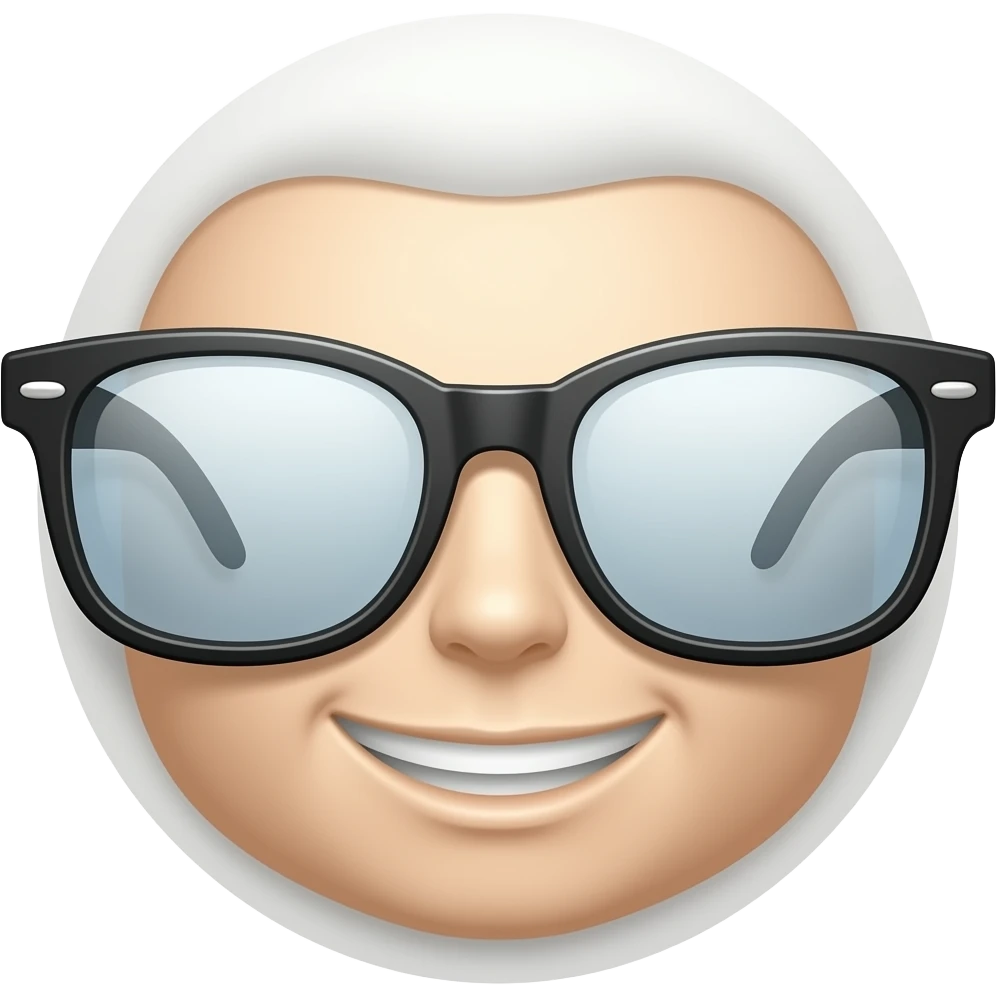 Glasses emoji