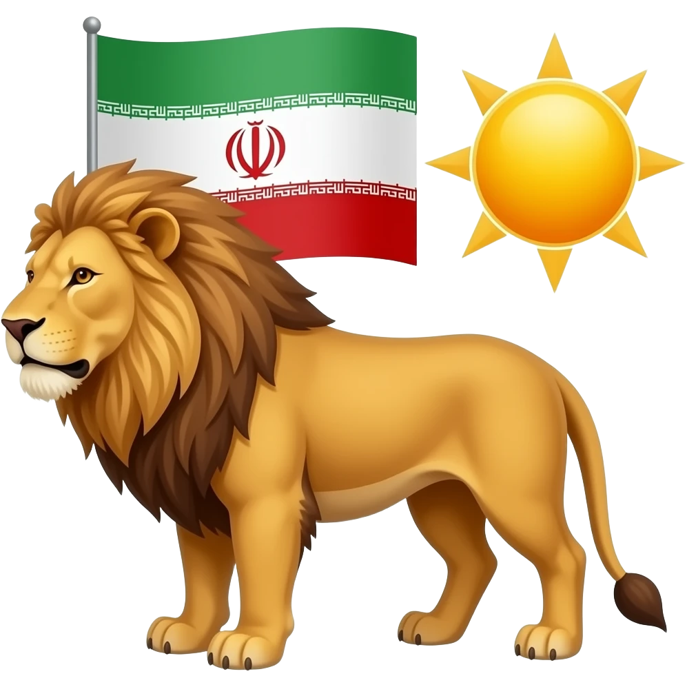 🇮🇷🦁☀️ emoji