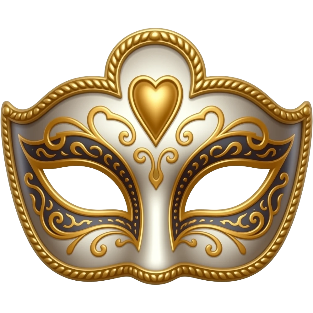Venetian carnival mask emoji
