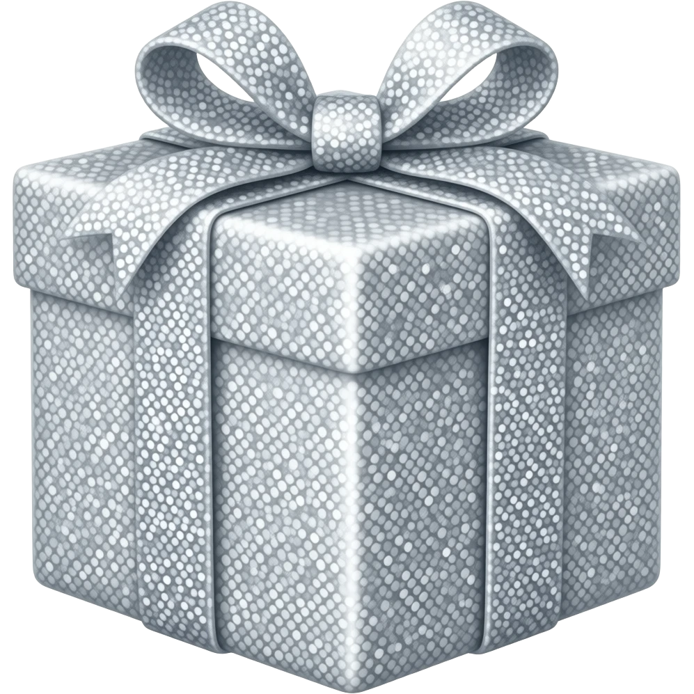 Sparkle gift emoji