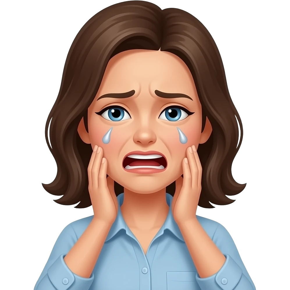 mujer adolorida emoji