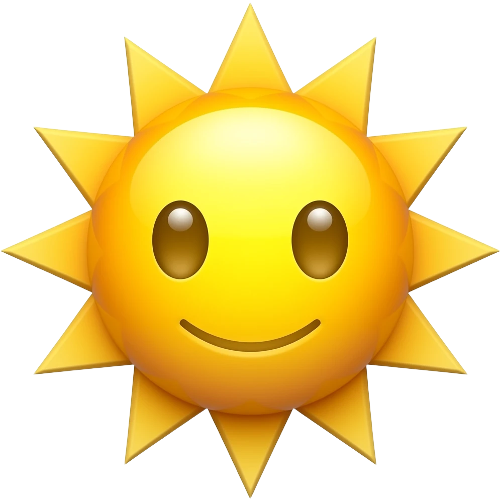 sun emoji