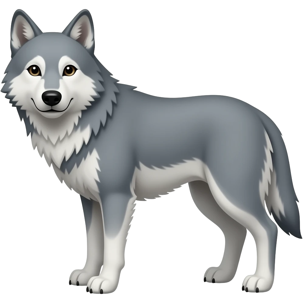 wolf emoji