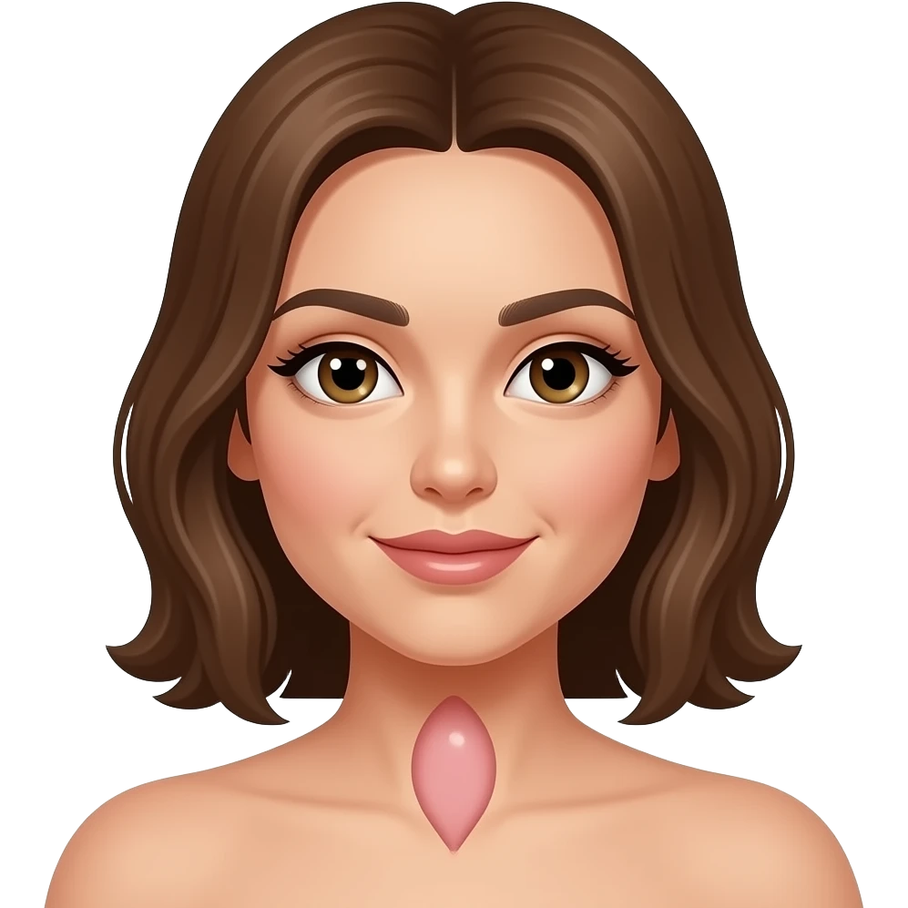 ایموجی لختی زن لخت کامل لخت لخت ممه و واژن emoji