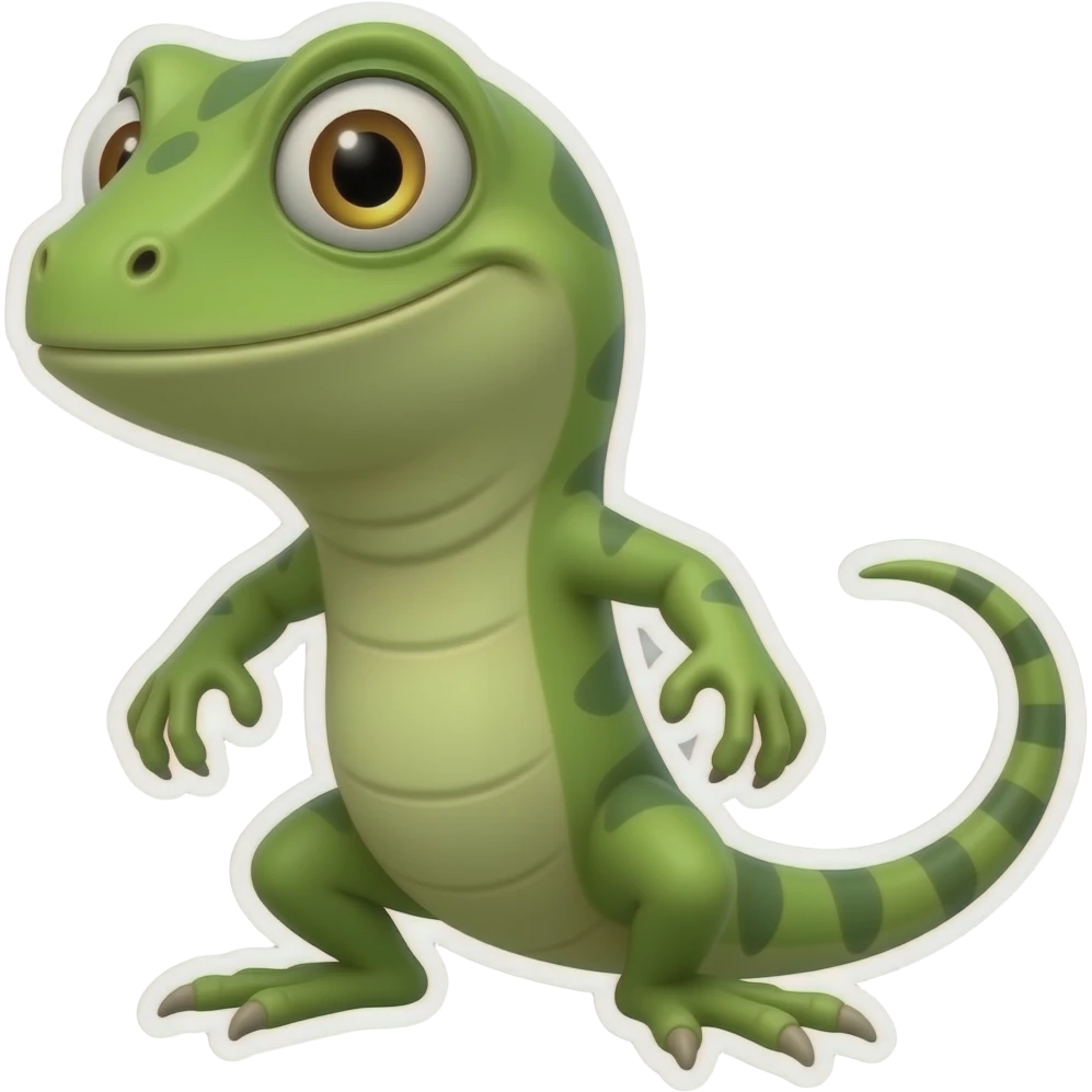 I want a tom the lizard sticker from hoppers the movie emoji