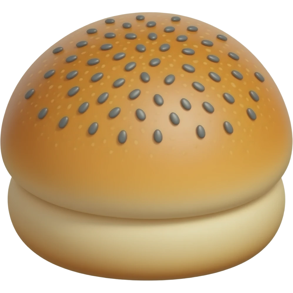 пышная булочка с маком emoji