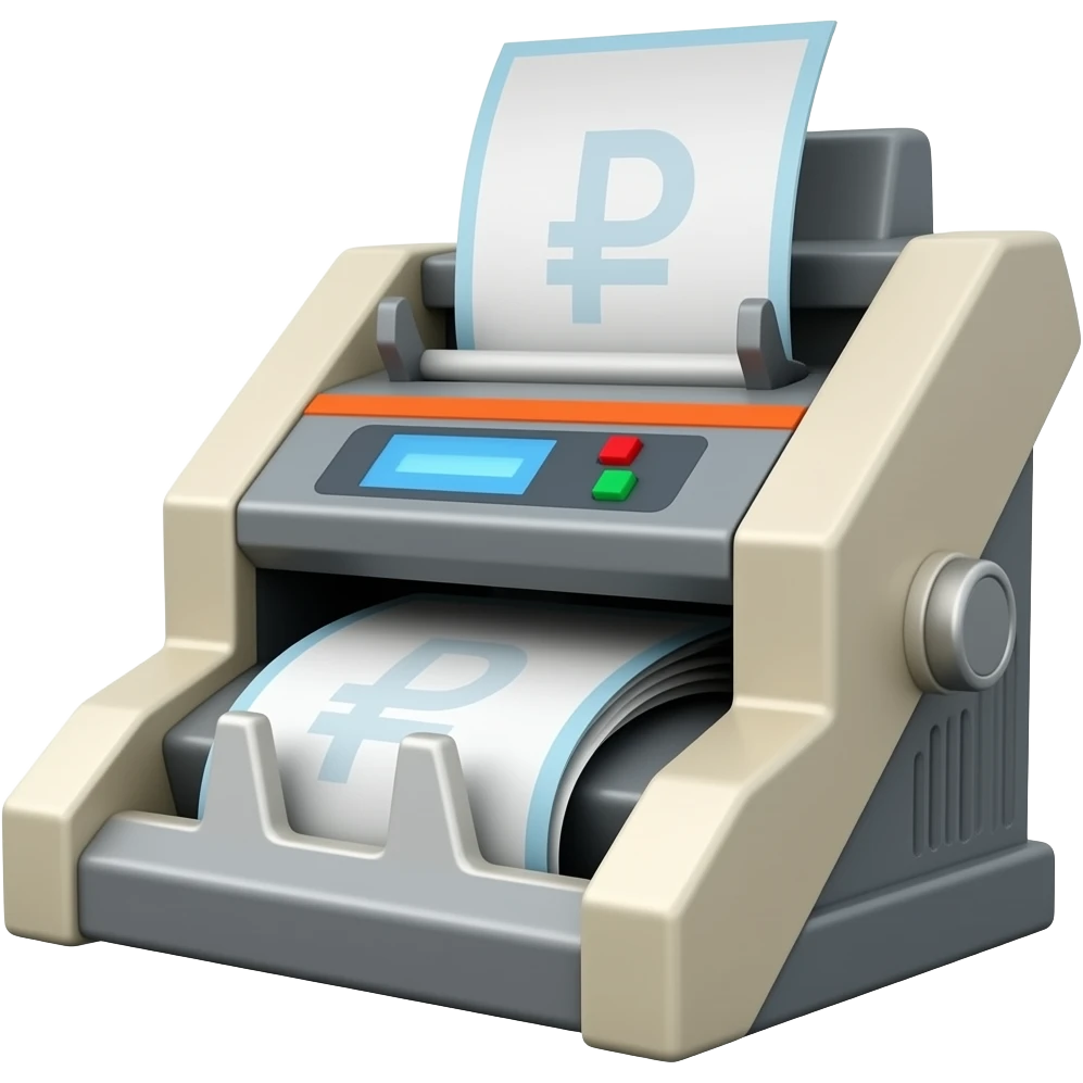 машинка для печатания рублей emoji
