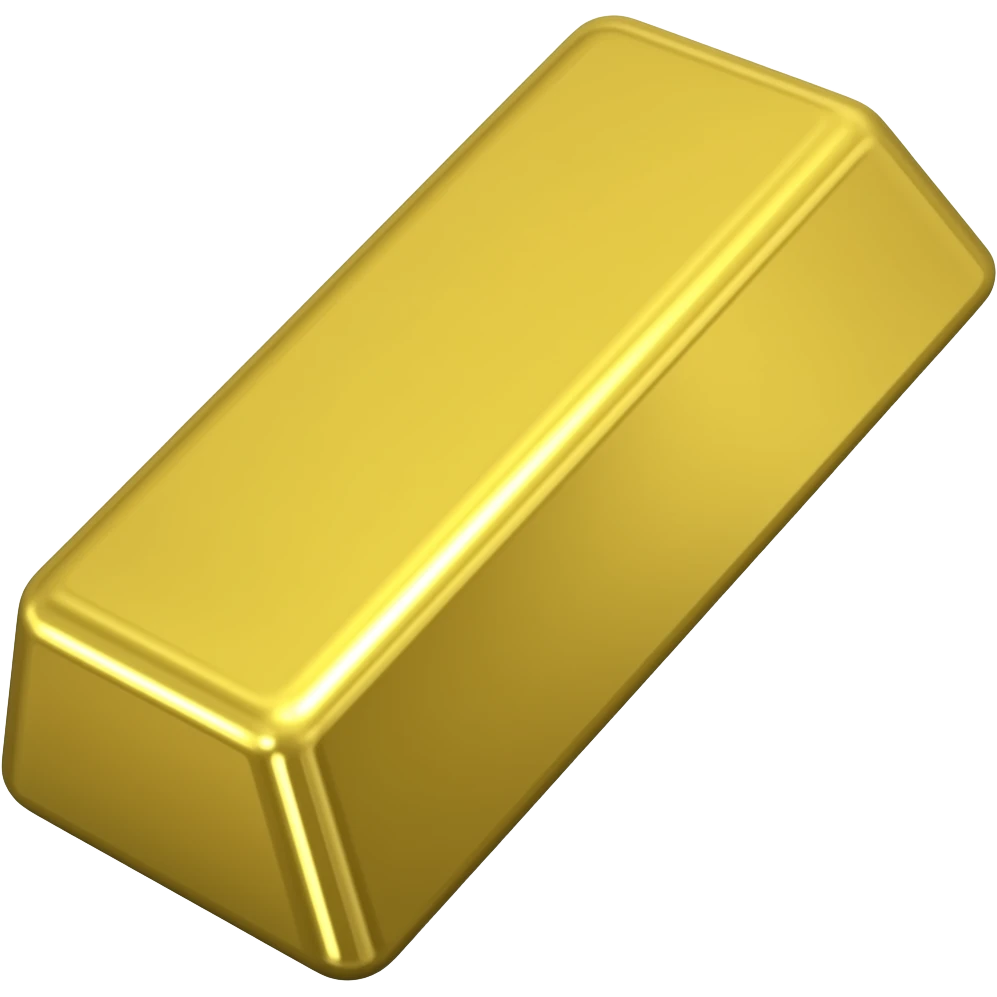 gold bar emoji