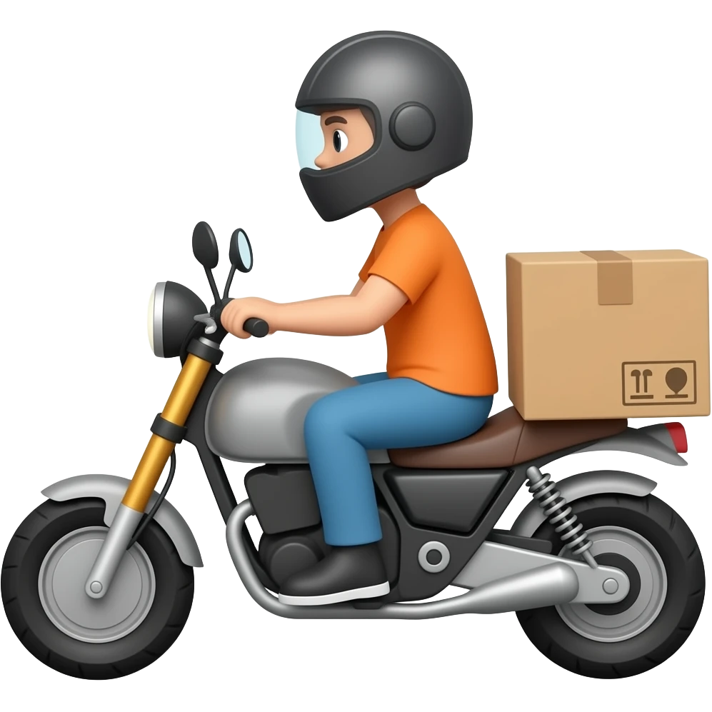envíos moto emoji
