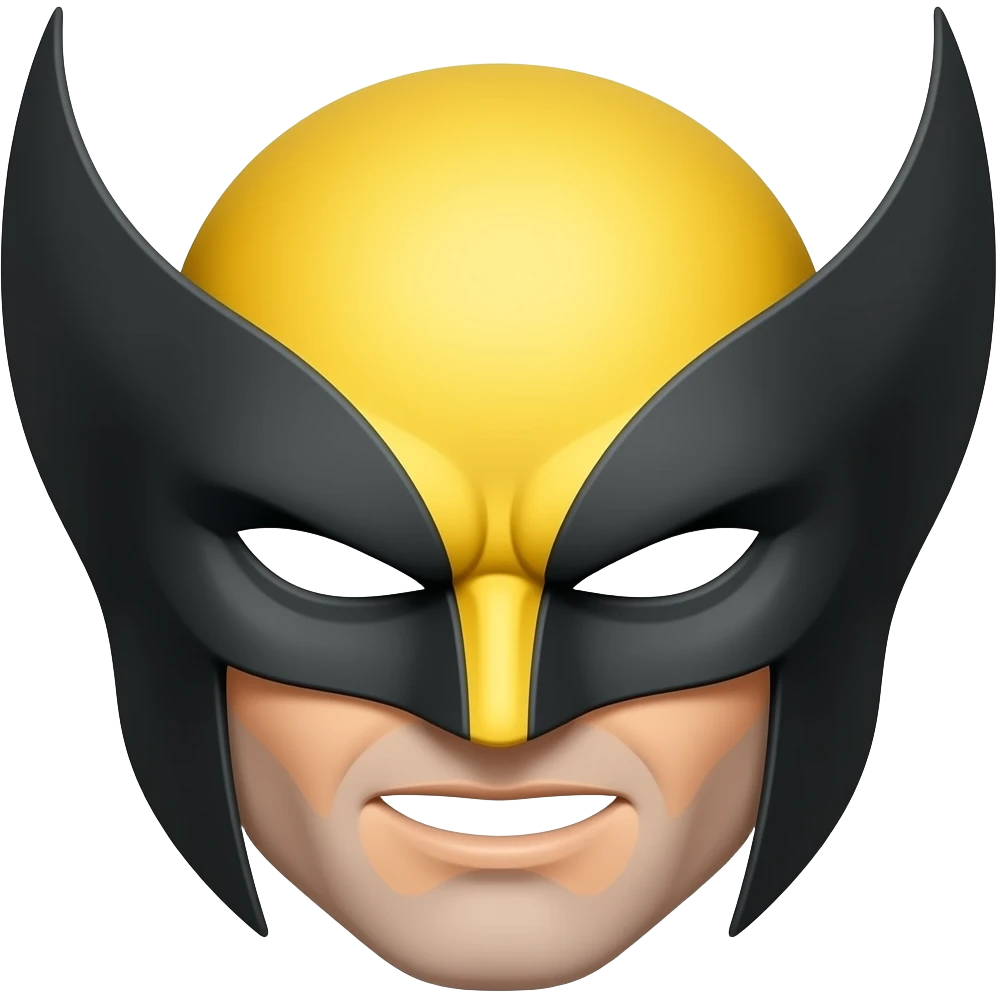 "The Wolverine" mask emoji