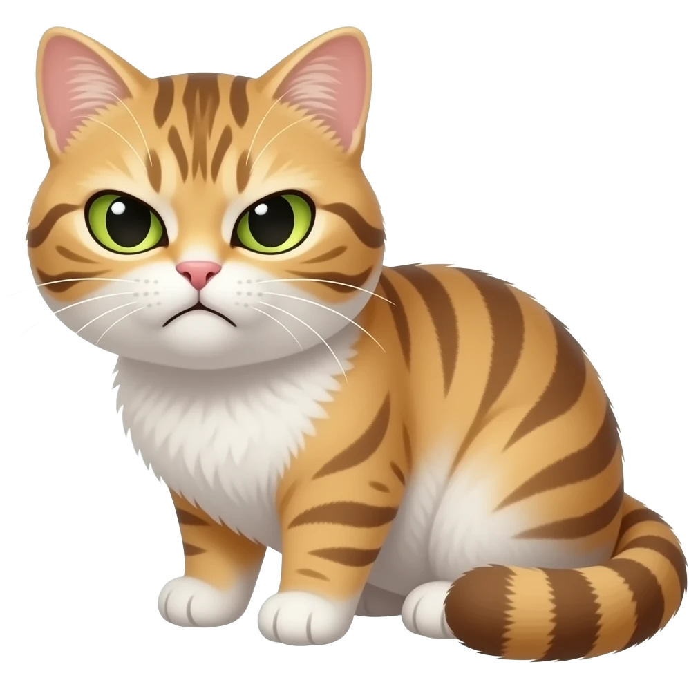 Anger cat emoji