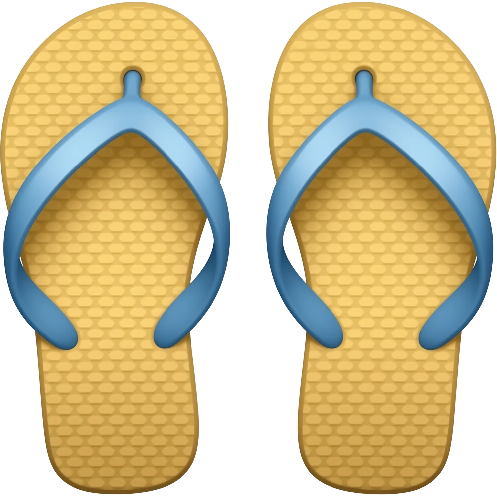 flip flops emoji