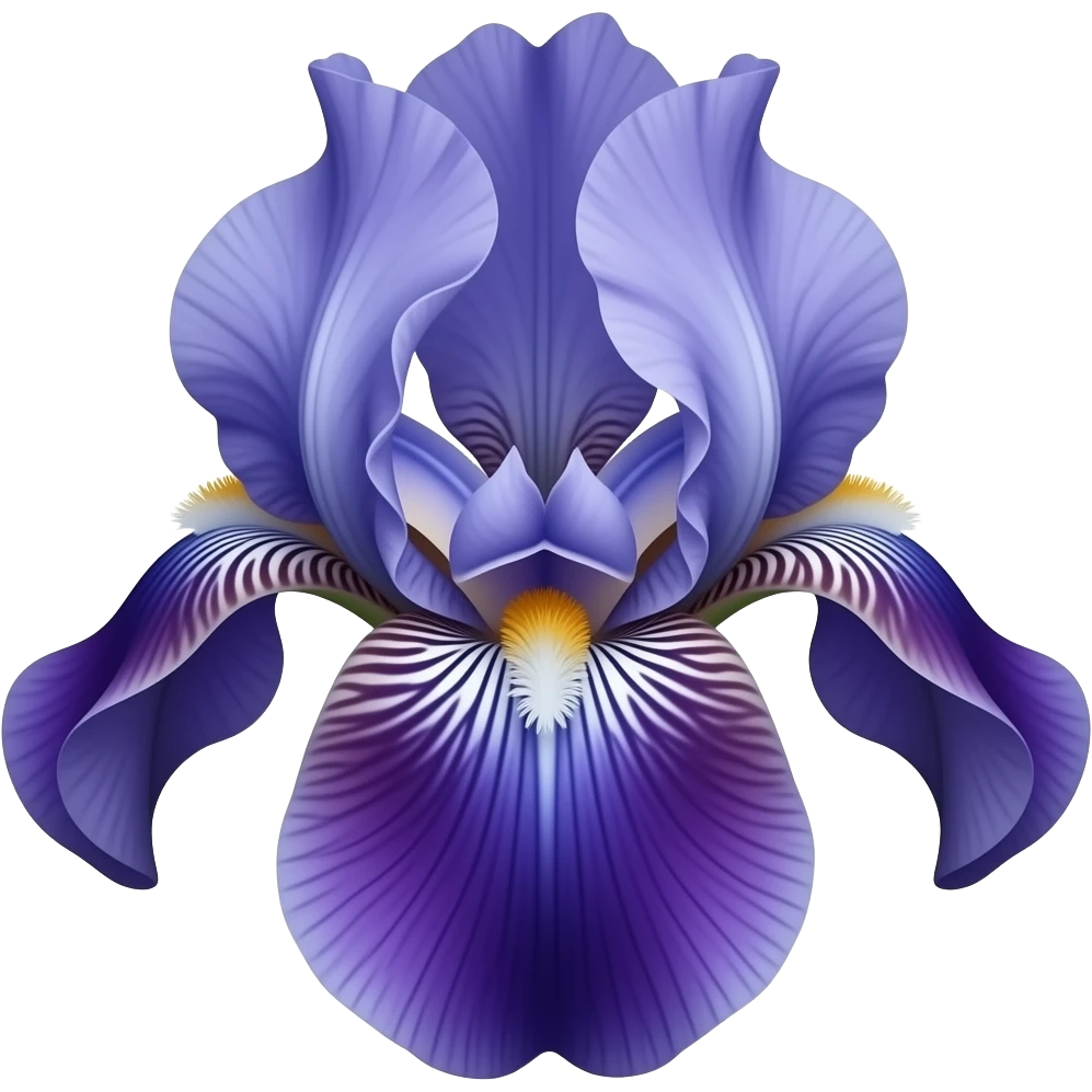 iris flower emoji