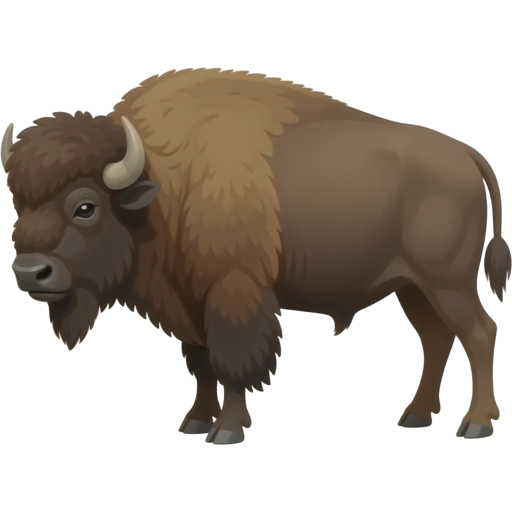 Bison emoji